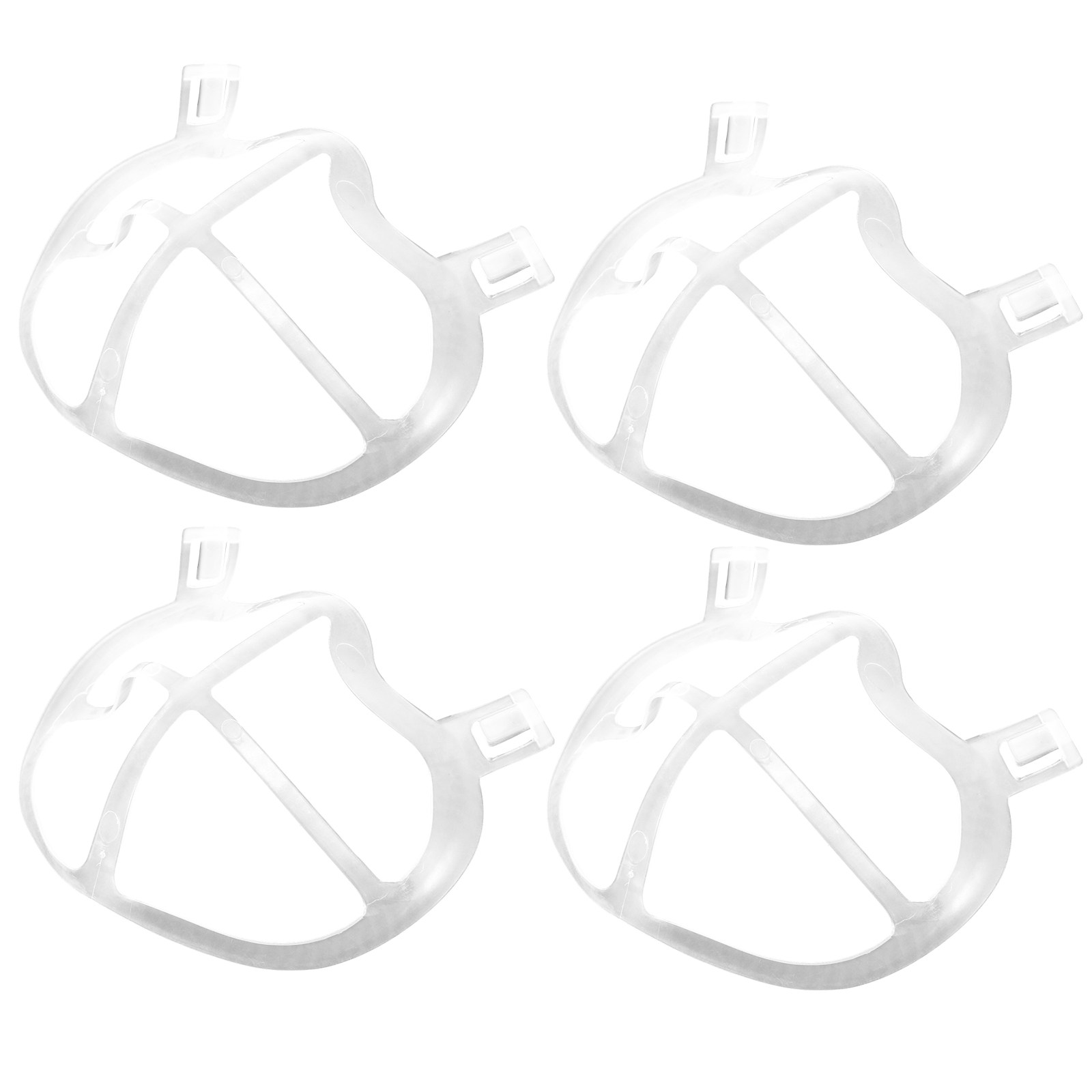 10Pcs Soft Skin-Friendly Silic - Silicone Mask Bracket 评论和价格