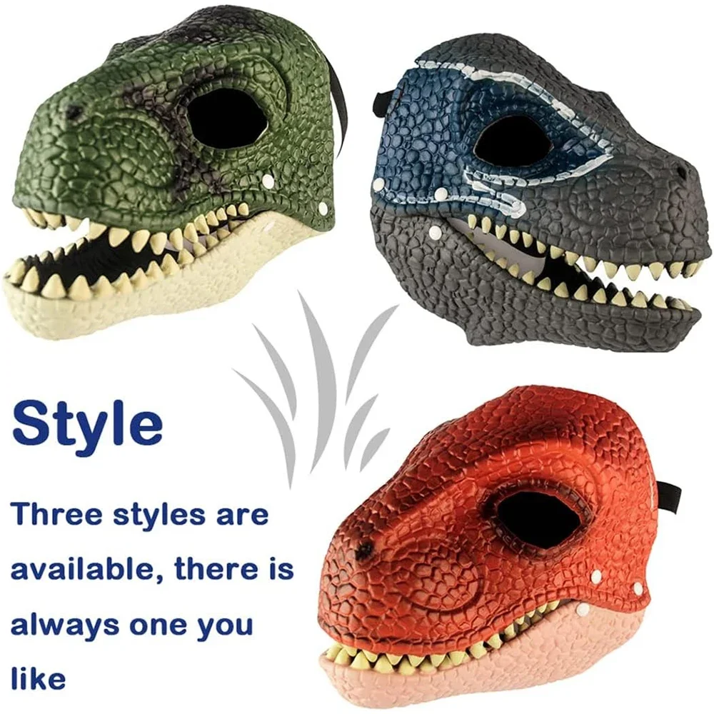 Halloween Dinosaur Mask Horror - Kids Face Mask 评论和价格